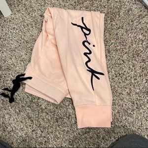 Peach Pink Joggers